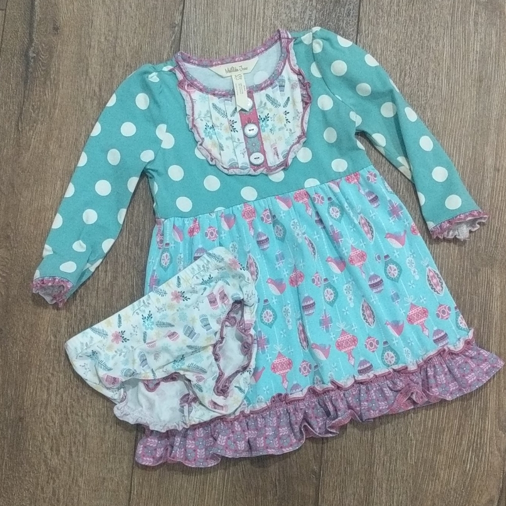 Matilda Jane dress with bloomers